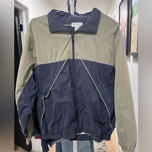Vintage color block windbreaker